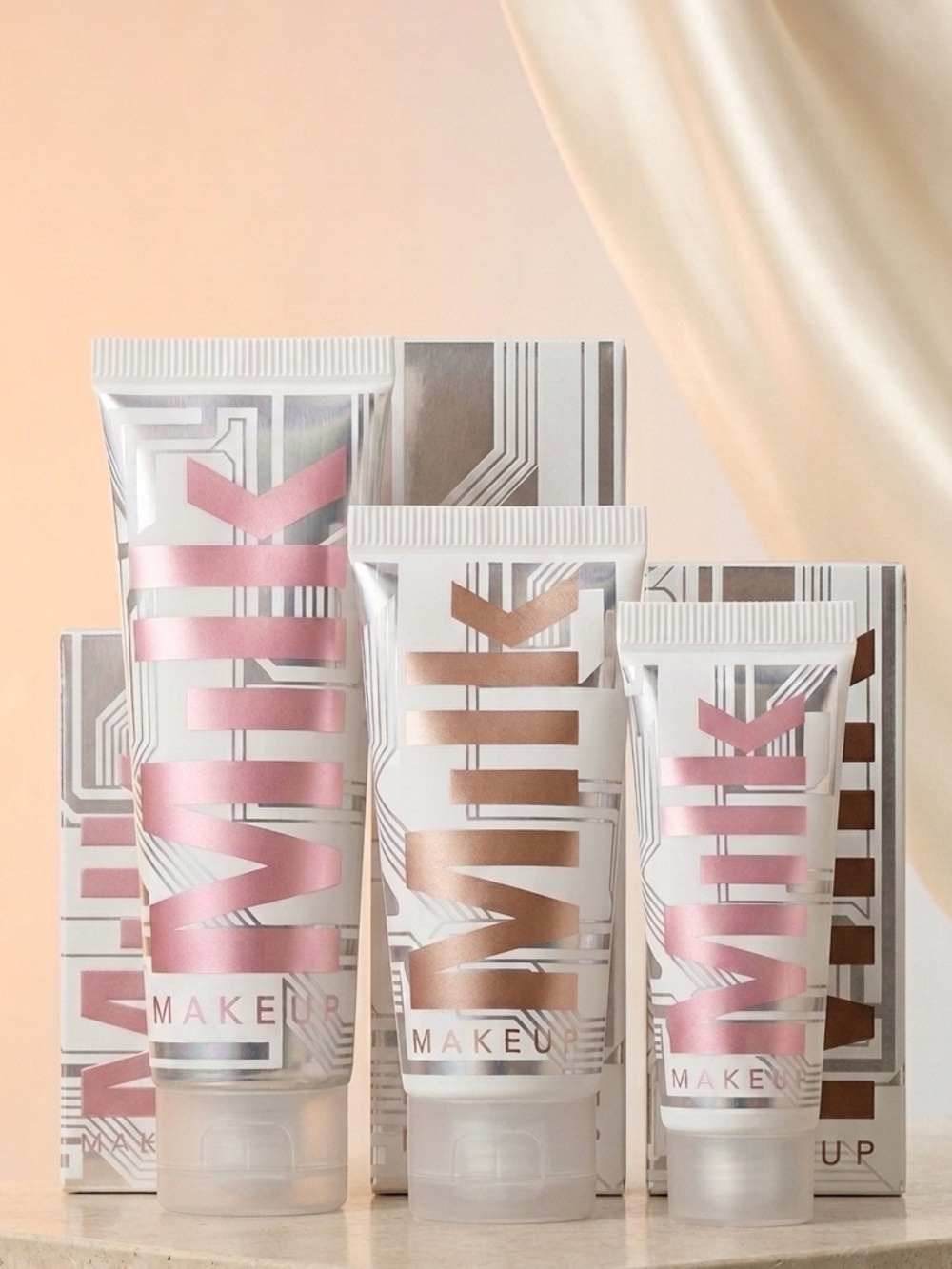 Milk Makeup Bionic Glow Blush Highlighter Bundle Virtual Time Travel Infinity - Picture 4 of 9